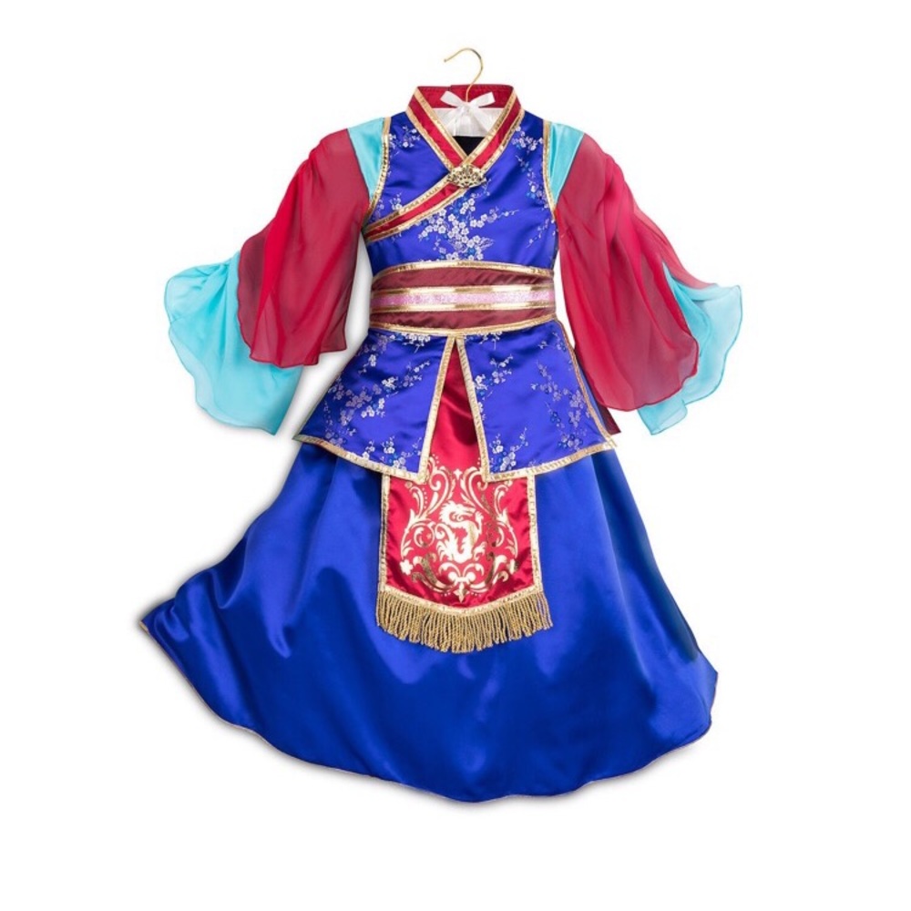 NWT Mulan Deluxe Costume for kids size 9/10 $59